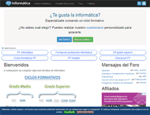Tablet Screenshot of fp-informatica.es